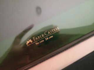 Juego Escuadra y Cartabón Faber Castell
