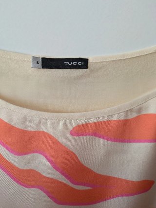 Camiseta/blusa estampada TUCCI talla S