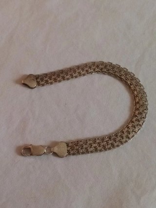 Pulsera Malla Italiana 925 Plata