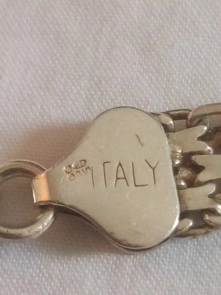 Pulsera Malla Italiana 925 Plata