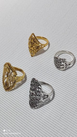Lote 4 Anillos Filigrana Lanzadera