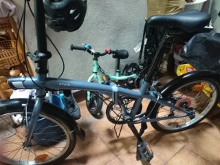 Bicicleta Plegable BTWIN Seminueva
