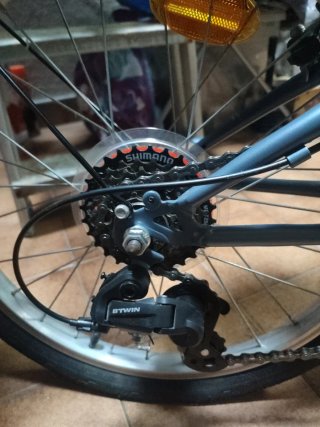 Bicicleta Plegable BTWIN Seminueva