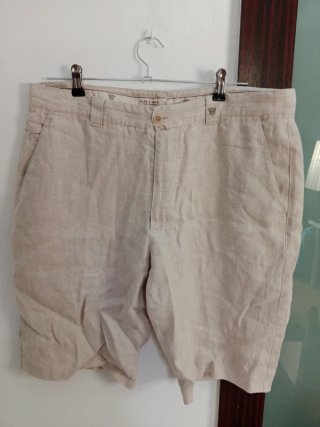 Pantalones cortos beige