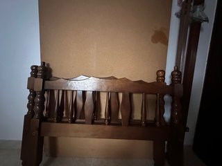 Somier madera antiguo 90cm