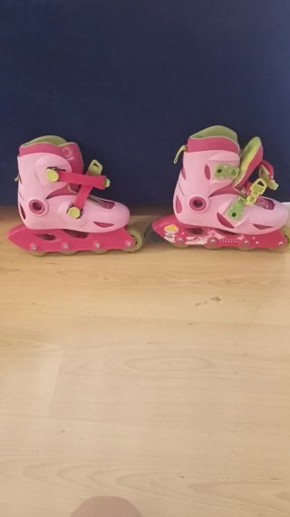 Patines rosas infantiles