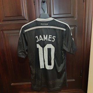 Camiseta Real Madrid Adidas Negra Dorada