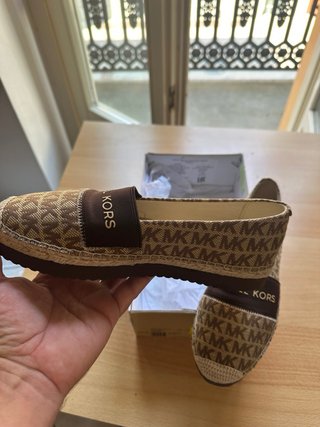 Espadrillas lynn Michael Kors Beige/Marrone Tg 37
