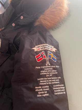 Chaqueta Geographical Norway Negra