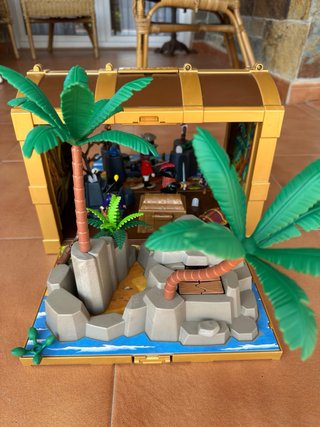 Cofre Pirata Playmobil con figuras