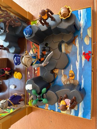 Cofre Pirata Playmobil con figuras