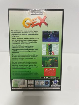Videojuego Gex para Sega Saturn