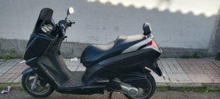 Moto Scooter Negra