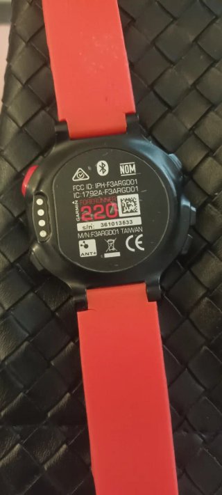 Reloj Garmin Forerunner 220 GPS Rojo
