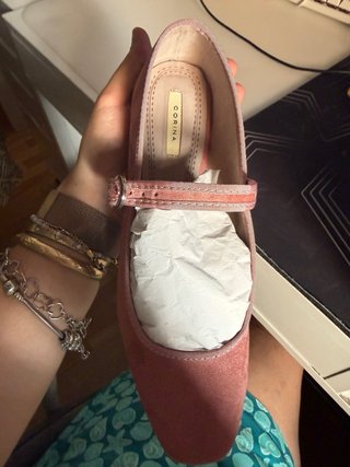 Bailarinas rosas con tira