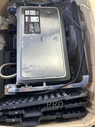 Plancha eléctrica Braun