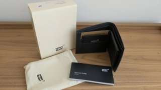 Cartera Montblanc Nightflight Piel Negra