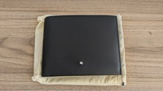 Cartera Montblanc Nightflight Piel Negra