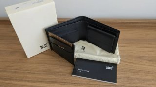 Cartera Montblanc Nightflight Piel Negra