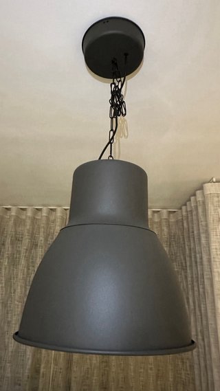 Lámpara Colgante IKEA Gris Oscuro