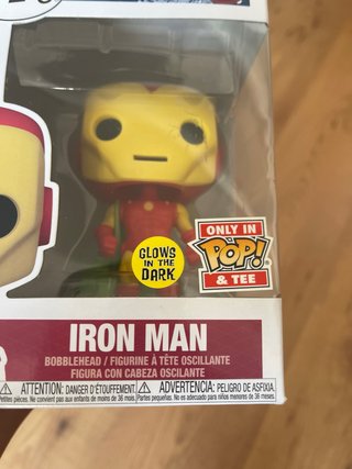 Funko Pop Marvel Iron Man 1282 Glows in the Dark