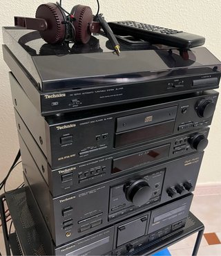 Cadena Hi-Fi Technics Completa + 2 Altavoces Bose+
