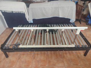 Cama Articulada con Mando y Barandilla