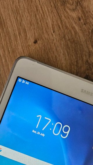 Samsung Galaxy Tab A Plata/Blanco