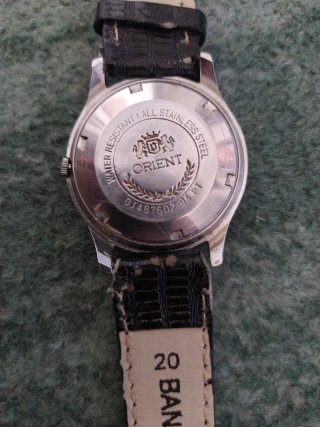 Reloj Orient Automático Negro/Plata