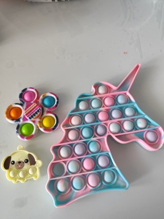 Set de 3 Juguetes Antiestrés Pop It