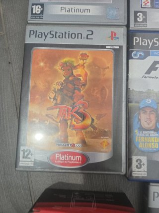 Lote 7 juegos PS2 + Mando + Game Box