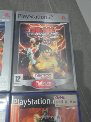 Lote 7 juegos PS2 + Mando + Game Box