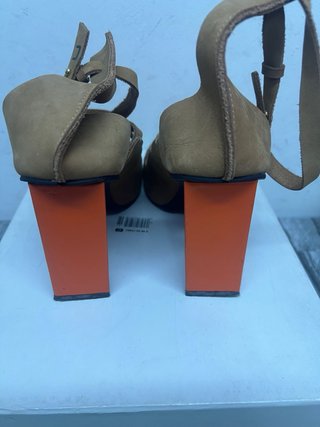 Sandalias Adolfo Dominguez Marrón y Naranja