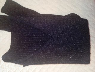 Camiseta azul marino brillante lycra