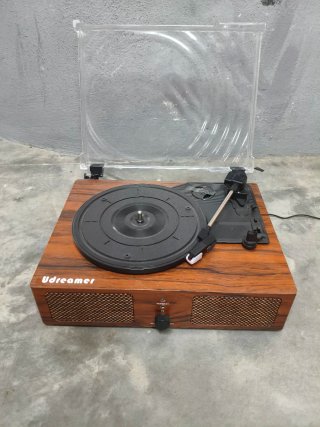 Tocadiscos Udreamer Madera Bluetooth Vinilo