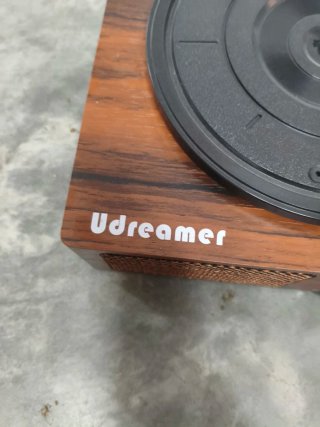 Tocadiscos Udreamer Madera Bluetooth Vinilo