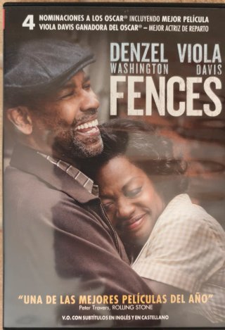 DVD Fences - Denzel Washington Viola Davis SPEAKUP