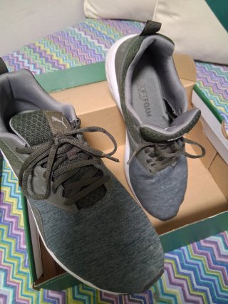 Zapatillas Puma Talla 43 Gris y Verde
