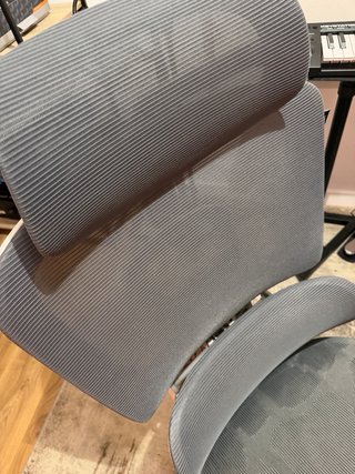 Silla Ergonómica HBADA Gris y Blanca