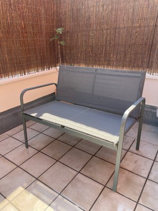 Muebles jardín: Banco + 2 Sillones