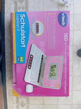 VTech Schulstart Laptop E - Rosa/Blanco
