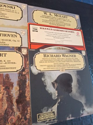 Vinilos Clásicos: Mozart, Beethoven, Wagner