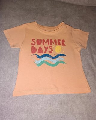 Lote 3 camisetas manga corta 12 meses