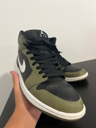 Jordan 1 Low Verde/Negro Talla 42