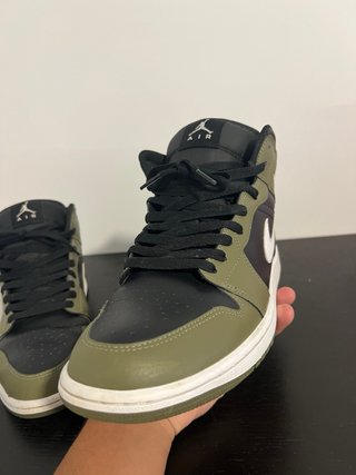 Jordan 1 Low Verde/Negro Talla 42