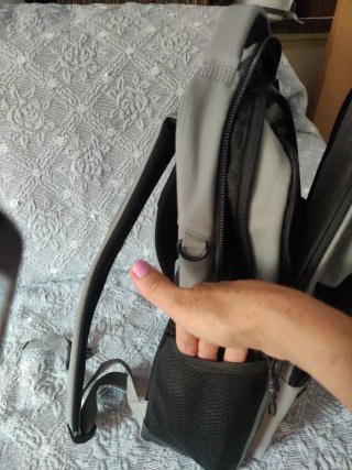 Mochila 48/36 Gris y Negra