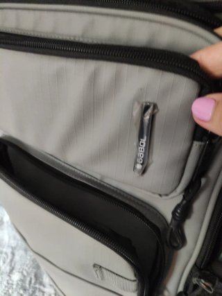 Mochila 48/36 Gris y Negra