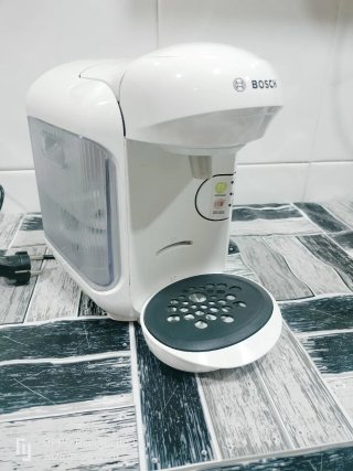 Cafetera Bosch + Dispensador