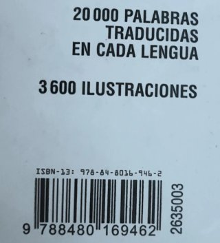 Visual español, inglés, francés, chino, árabe