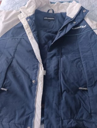Sudadera Dusty azul y blanco